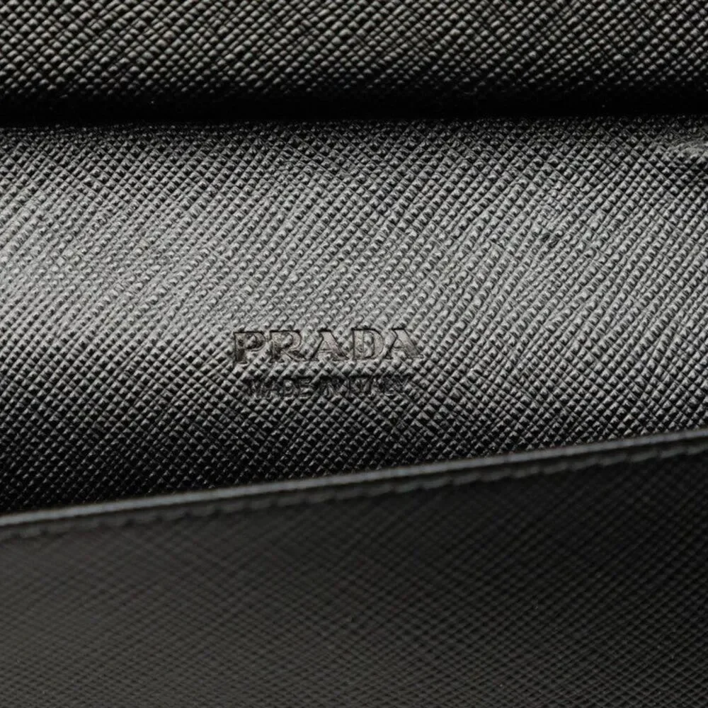 Prada Round Zip Long Wallet